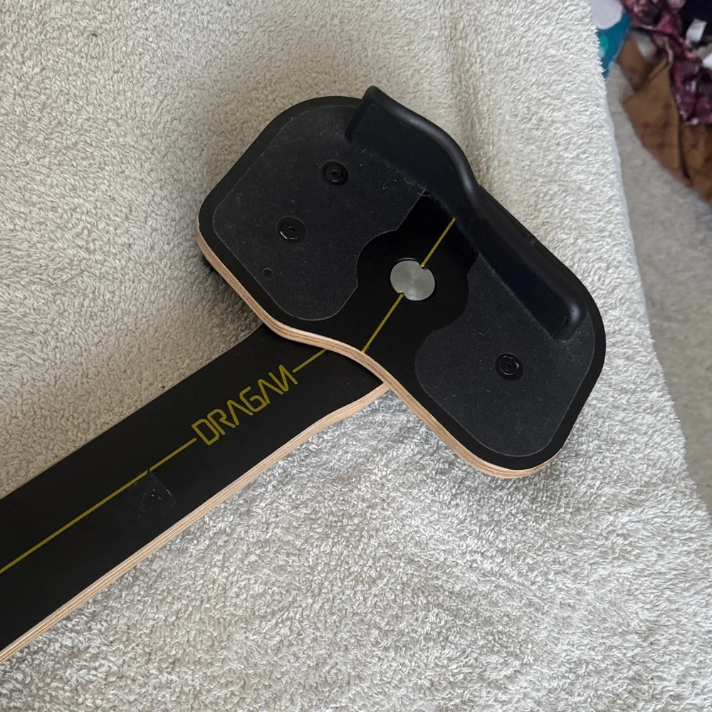 DRAGAN Cruiser Streetboard: Black Edition with yellow details - Picture 7 of 13
